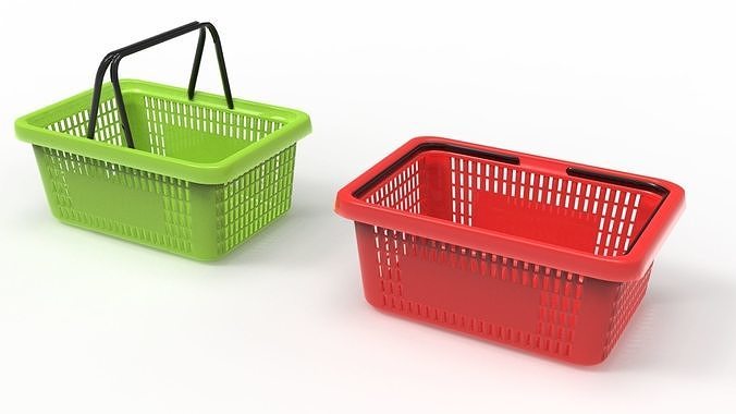 BASKET 04 Low-poly 3D model