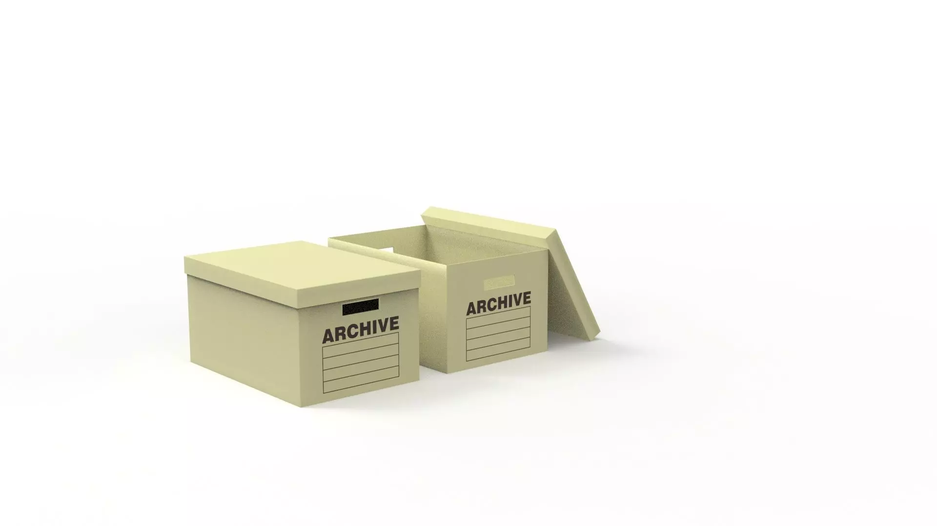 BASKET 05 Low-poly 3D model_0