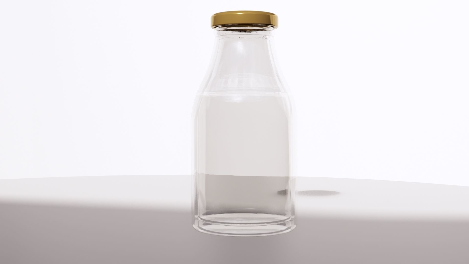 BOTTLE 01 Low-poly 3D model_5