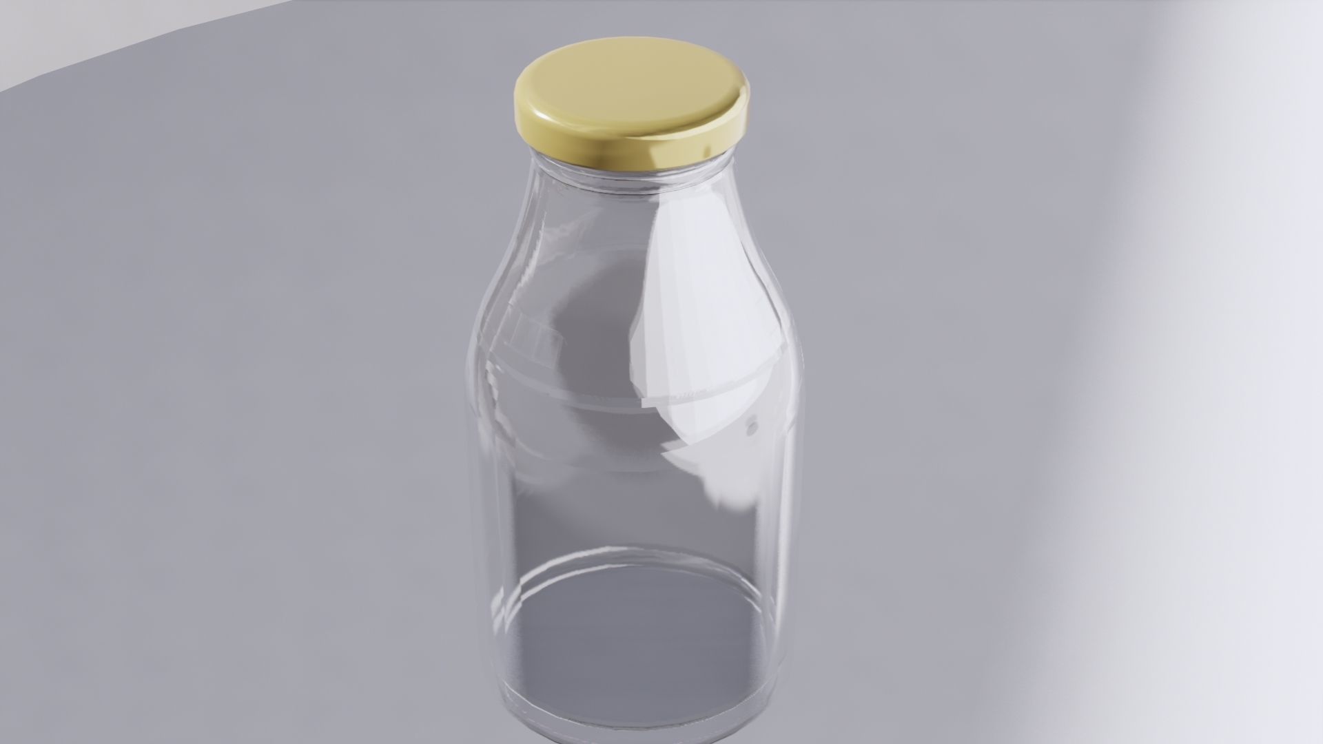 BOTTLE 01 Low-poly 3D model_36