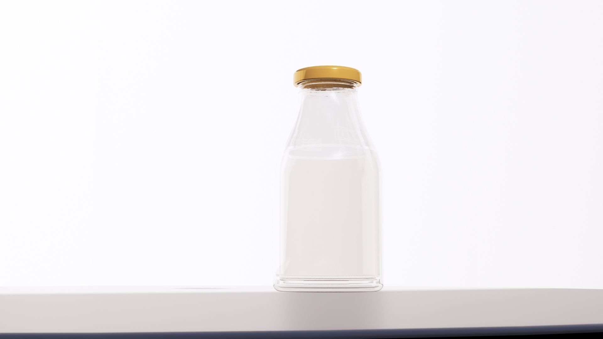 BOTTLE 01 Low-poly 3D model_3