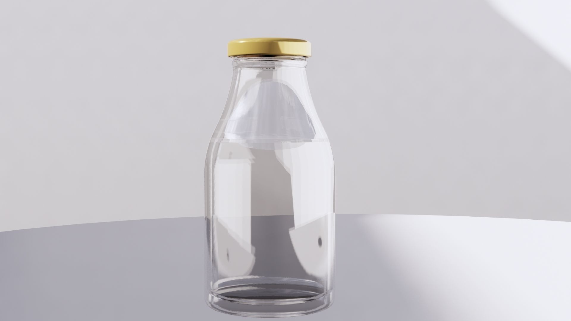 BOTTLE 01 Low-poly 3D model_7