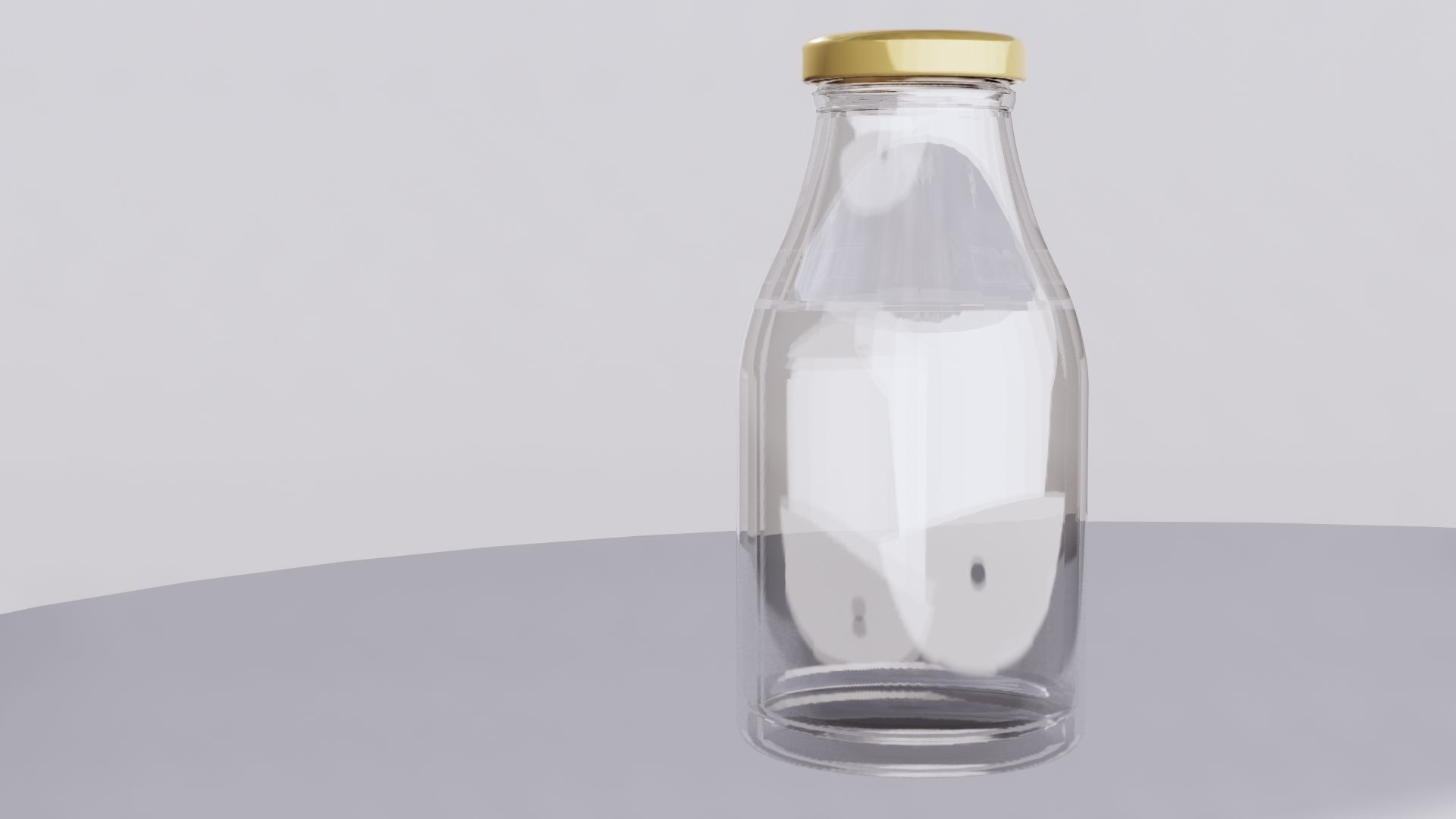 BOTTLE 01 Low-poly 3D model_25