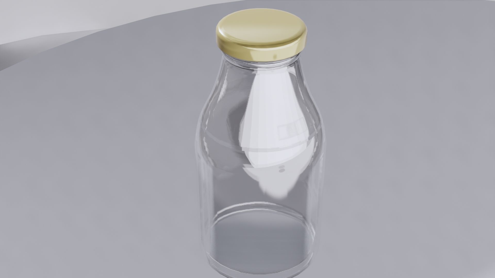 BOTTLE 01 Low-poly 3D model_6