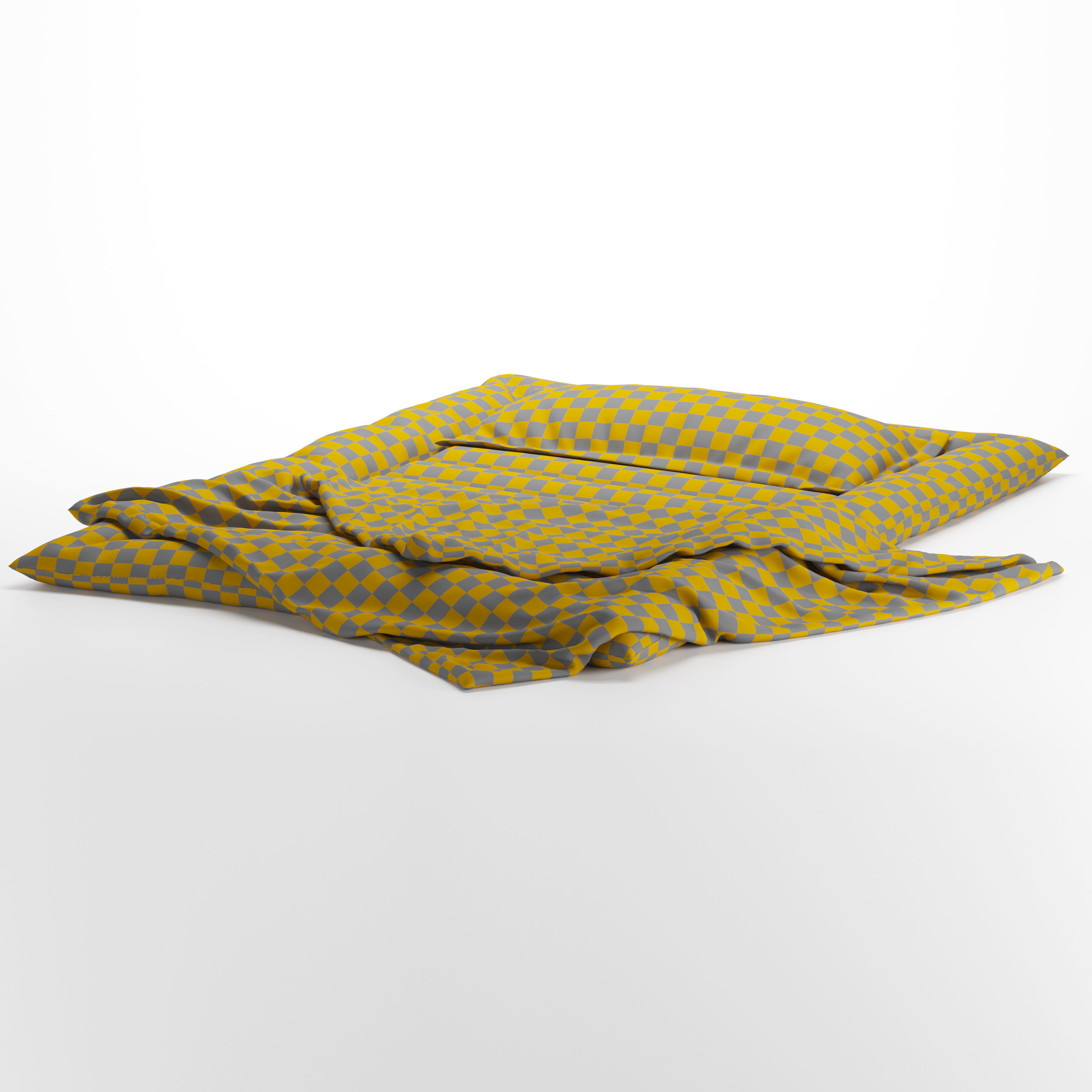 Floor Bed 3D model_3