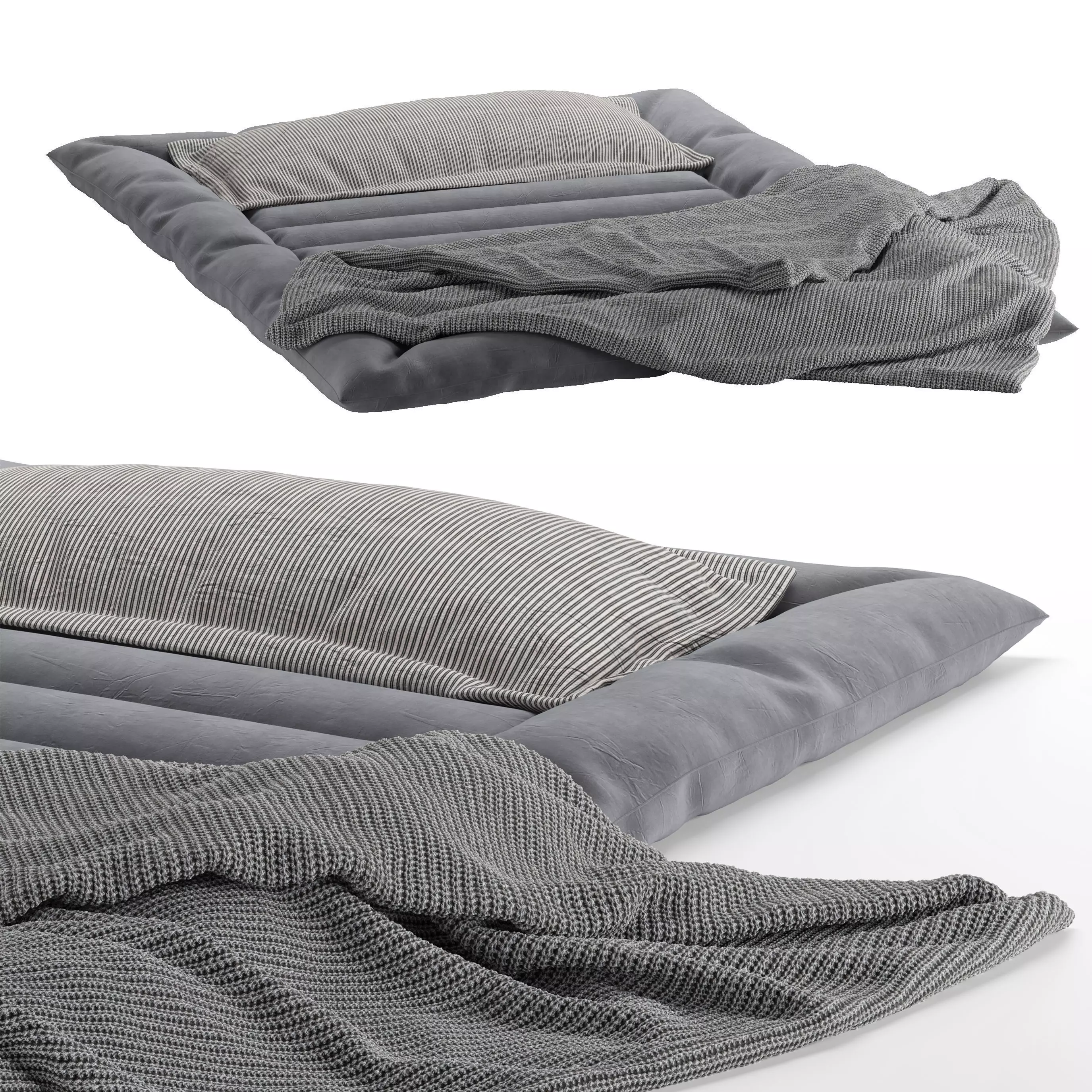 Floor Bed 3D model_0