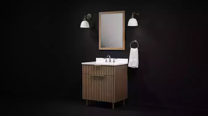 OVE Apollo AL30 Brushed gold handles Lowes