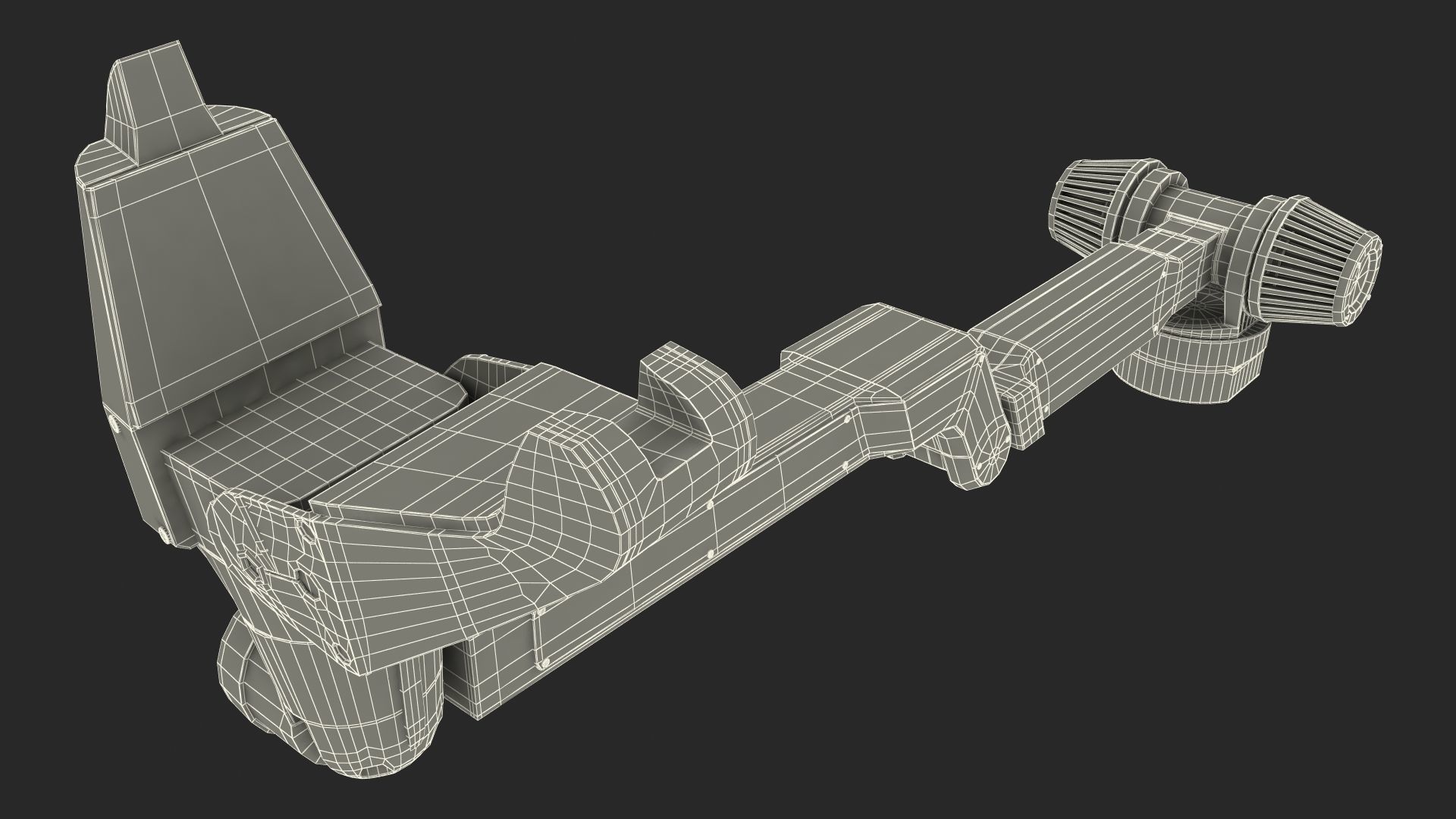 Robotic Manipulator Rigged for Maya 3D model_17