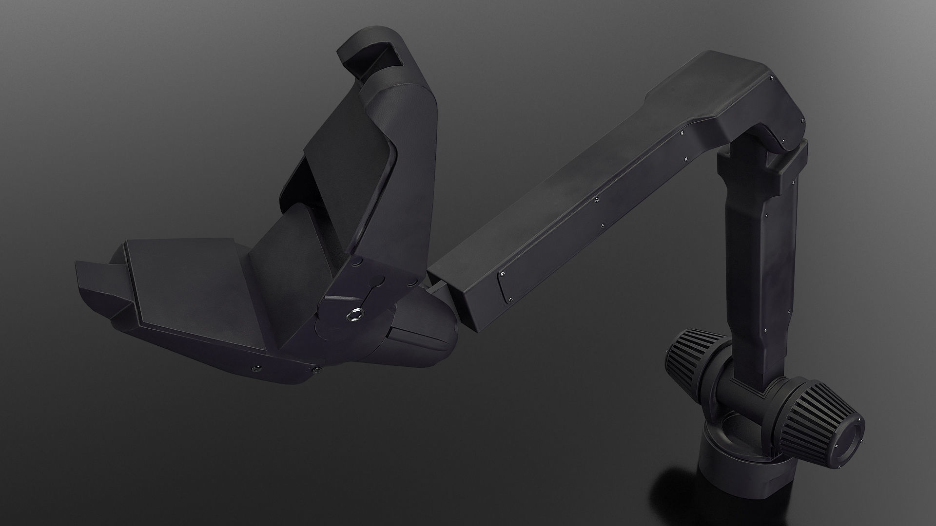 Robotic Manipulator Rigged for Maya 3D model_1