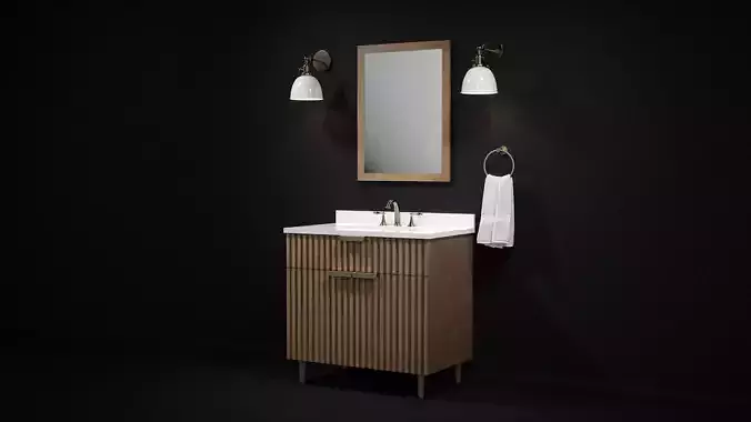 OVE Apollo AL36 Brushed gold handles Lowes