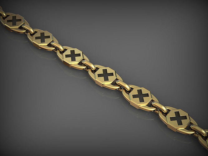 Chain link 224 3D print model