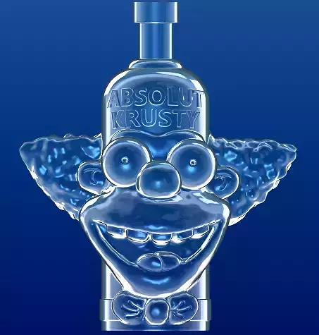 ABSOLUT KRUSTY 3D print model