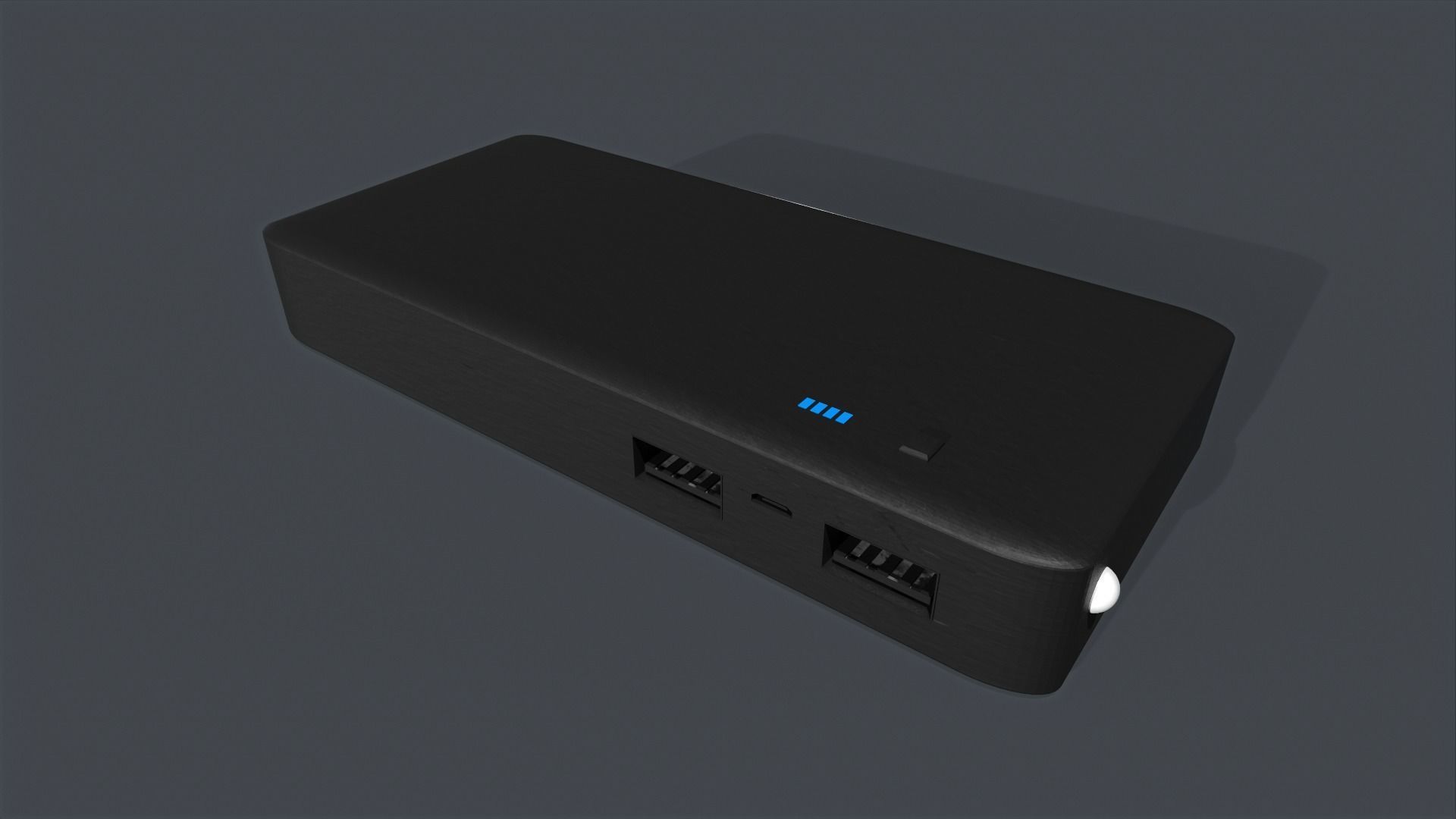 Powerbank power bank 3D model_1