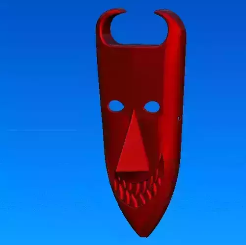 Devil lock The Nightmare Before Christmas 3D print model