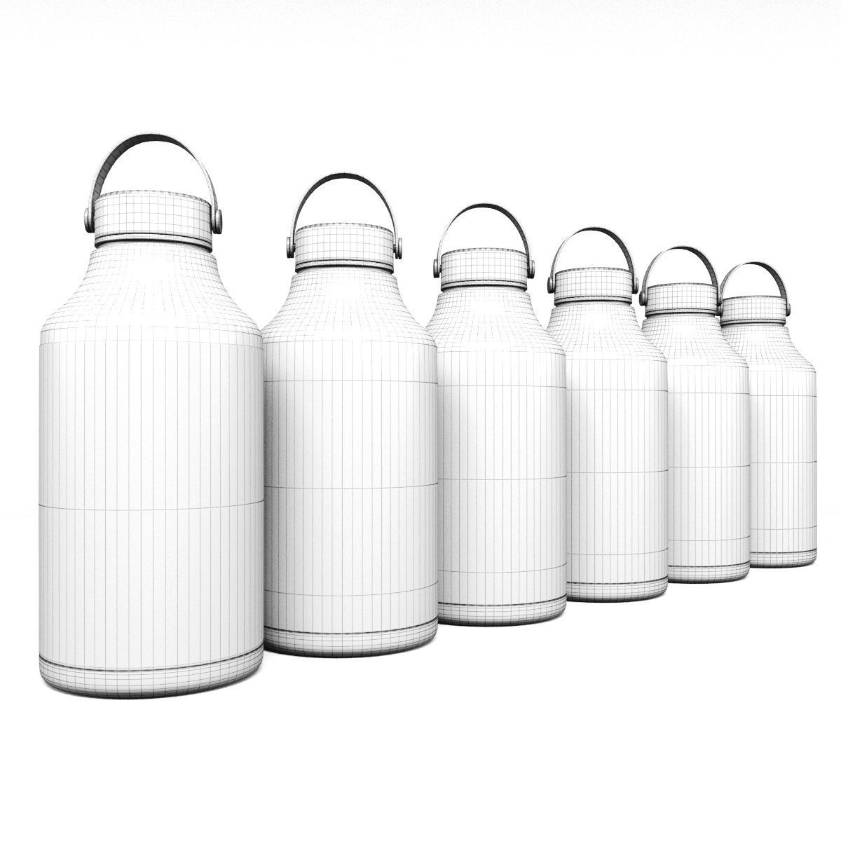 Hydro Flask Wide Mouth 2 L 3D model | CGTrader