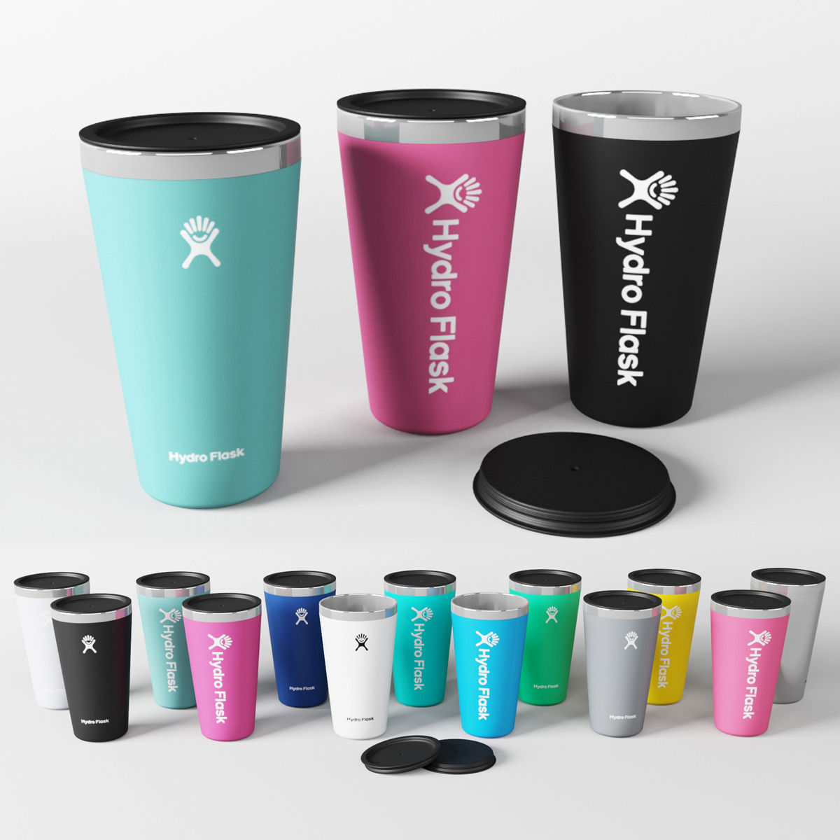 16 oz Tumbler Hydro Flask 3D model_1