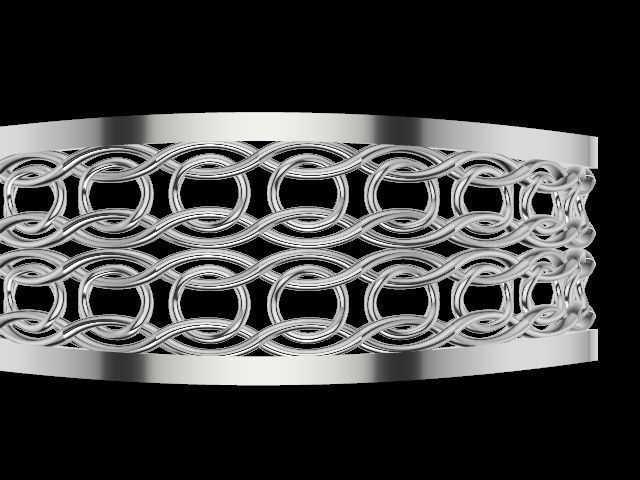 11 wavy tile rings stl verified 3D print model_4