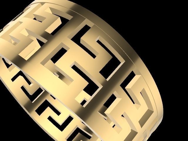 11 wavy tile rings stl verified 3D print model_10