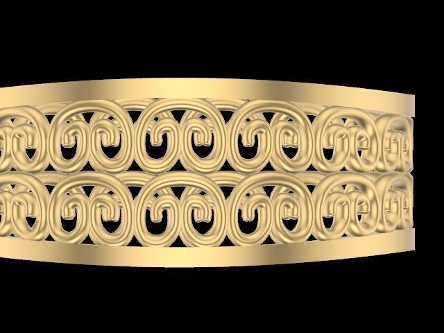 11 wavy tile rings stl verified 3D print model_27