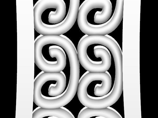 11 wavy tile rings stl verified 3D print model_25