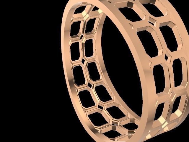 11 wavy tile rings stl verified 3D print model_15