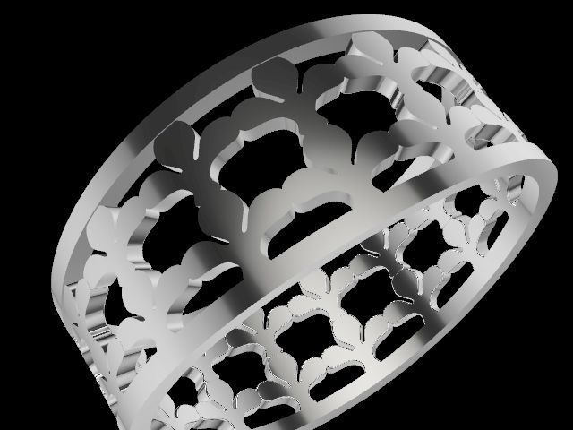 11 wavy tile rings stl verified 3D print model_17