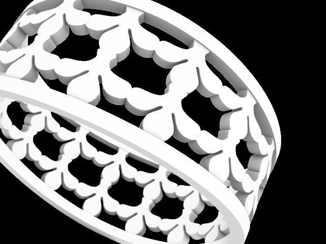 11 wavy tile rings stl verified 3D print model_16