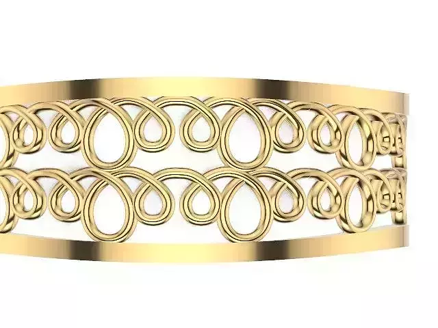 11 wavy tile rings stl verified