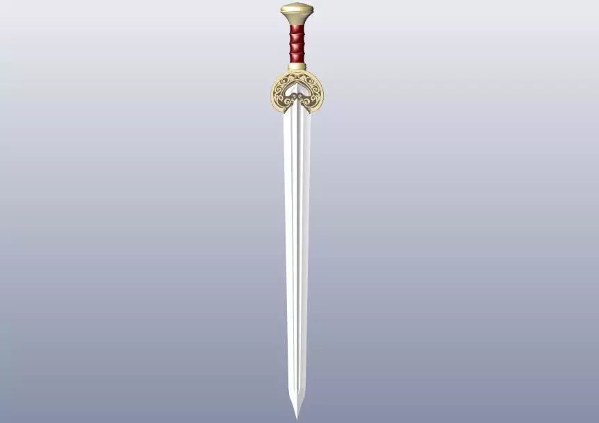 HERUGRIM SWORD 3D print model_0