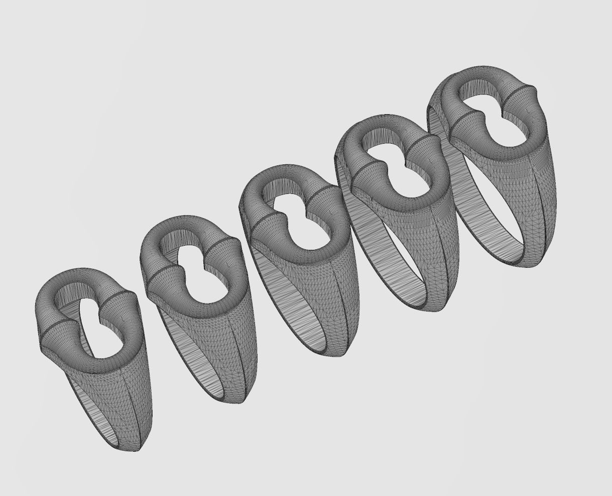 Oblang curved chain link signet US sizes 5to9 3D print model_20