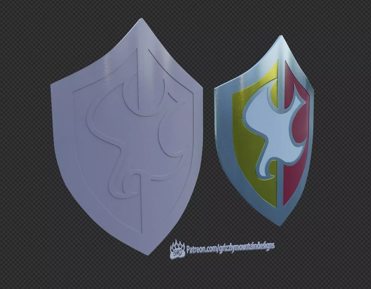 PeaceMaker Shield from the tv show Peace Maker John Cena 3D print model_0