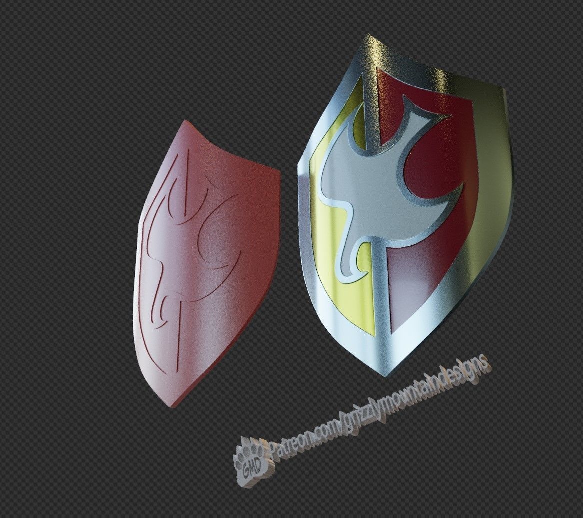 PeaceMaker Shield from the tv show Peace Maker John Cena 3D print model_4