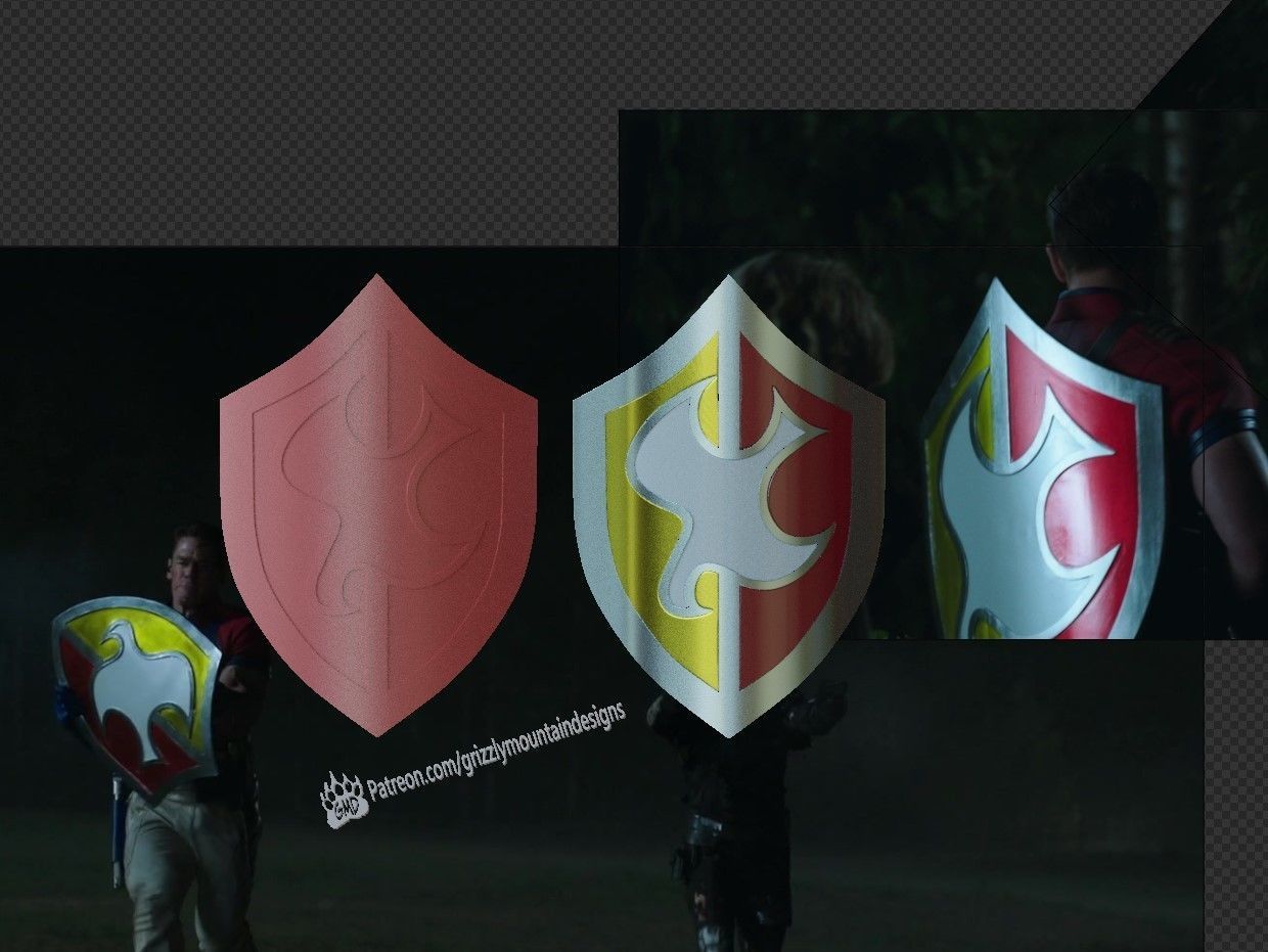 PeaceMaker Shield from the tv show Peace Maker John Cena 3D print model_2