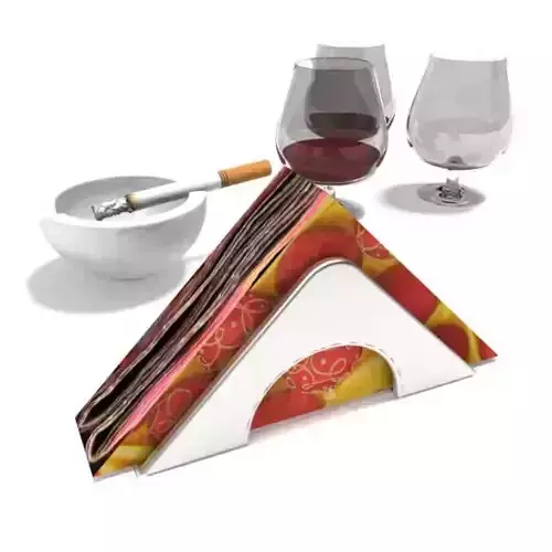 Bar Kitchen Accessories 3D model