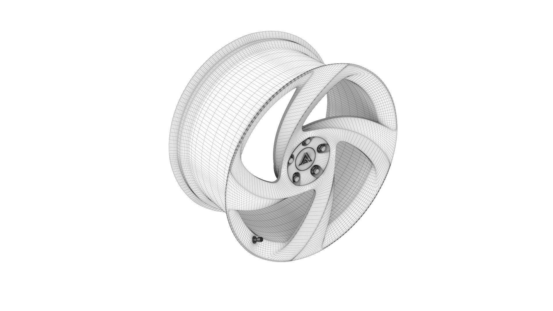 Wheel Rim12 3D model_18