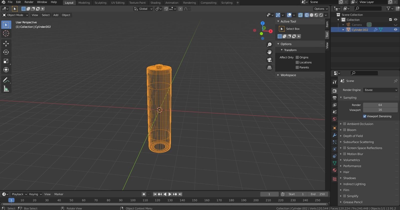 Li Ion Battery 18650 yellow 3D model_13