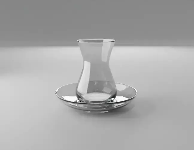 Glass Tea cup Turkish tea cup