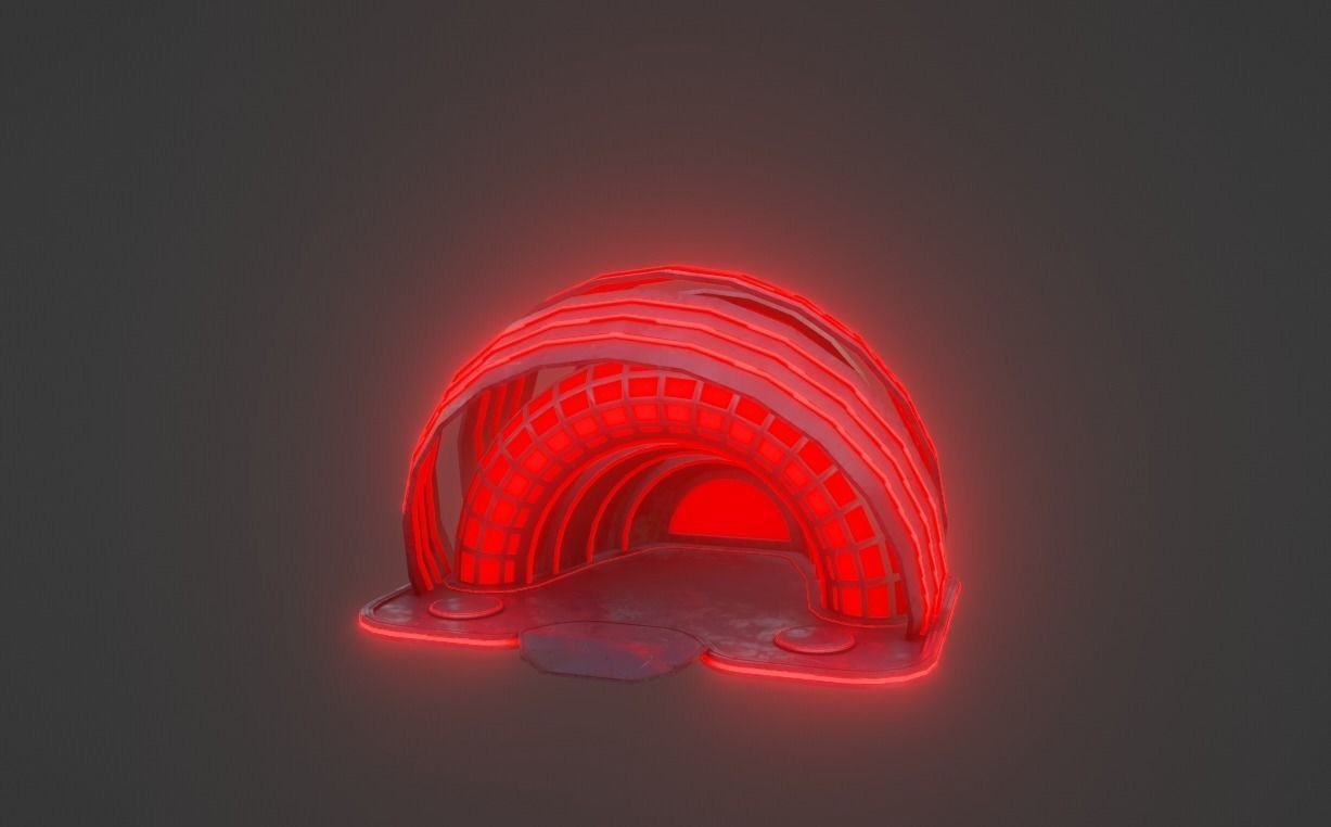 3D model Red vortex stage VR / AR / low-poly | CGTrader