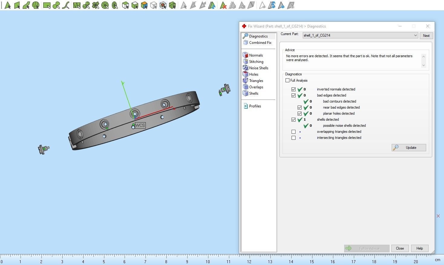 Love bracelet 175 mm size 3D print model_6