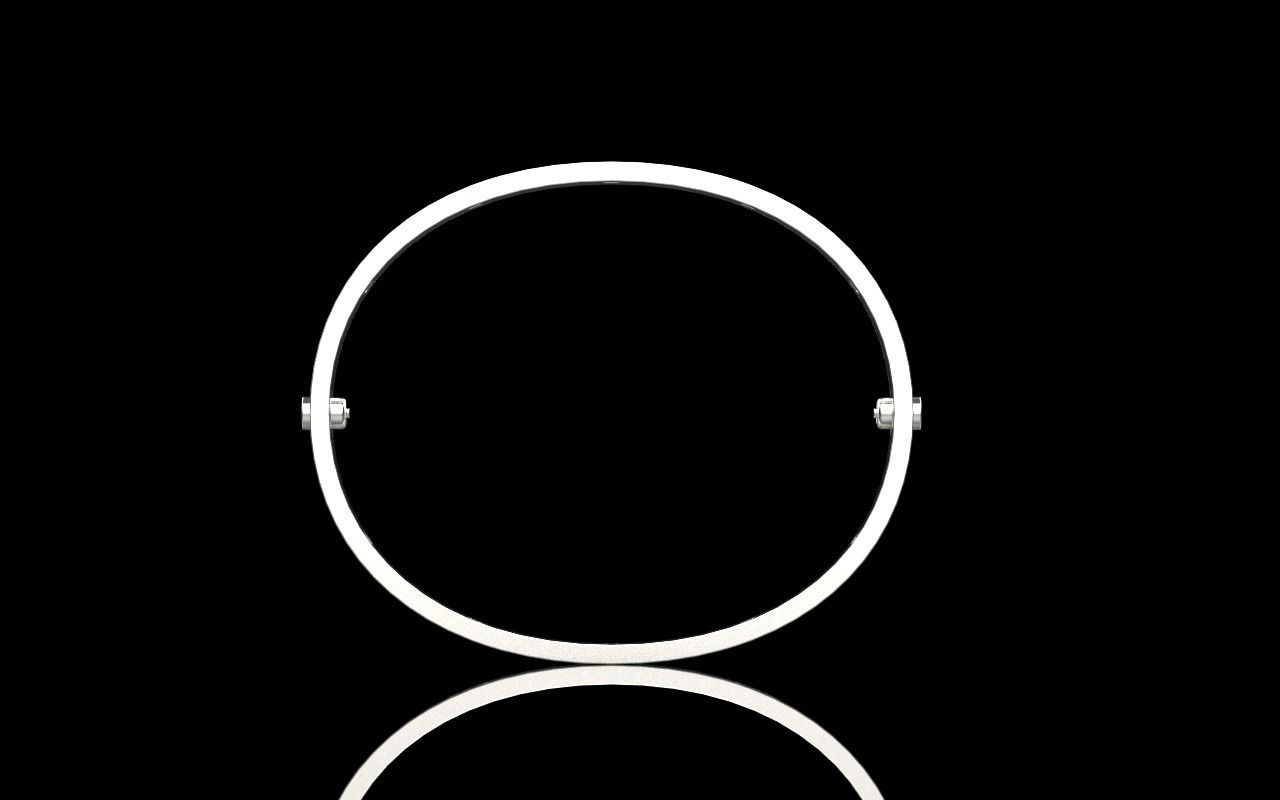 Love bracelet 175 mm size 3D print model_23