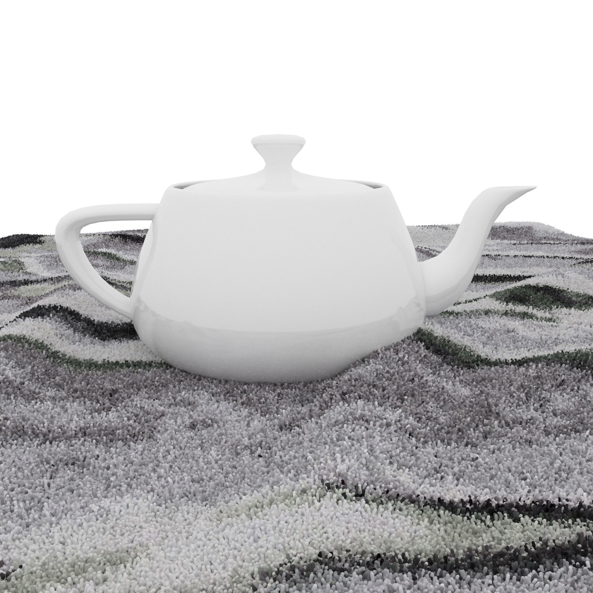 Rugs No 582 Low-poly 3D model_8