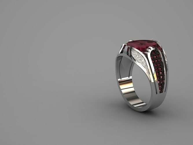 NEO MAN RING MODEL9 3D print model