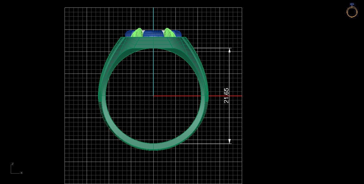 NEO MAN RING MODEL8 3D print model_2