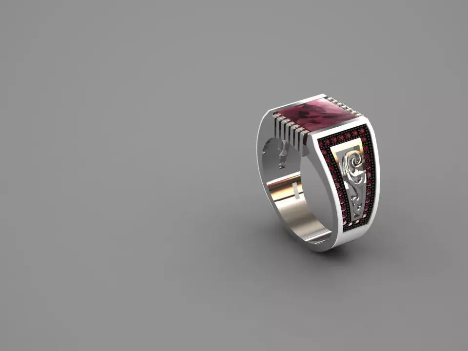 NEO MAN RING MODEL7 3D print model