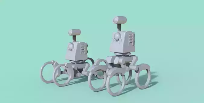 robot diagnostician 3D print model