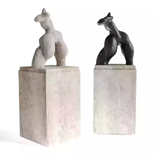 Abstract body sculpture