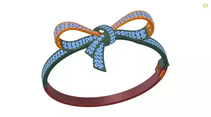bracelet with bow