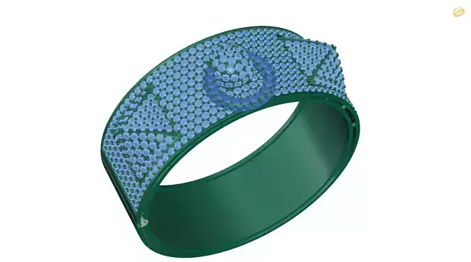 bracelet ring with diamonds