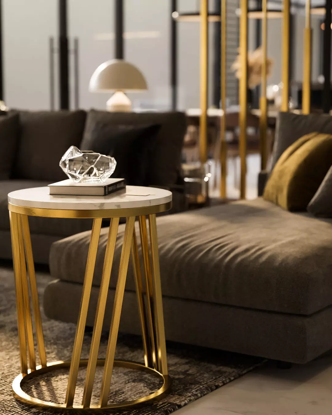 Modern coffee Table Free 3D model_0