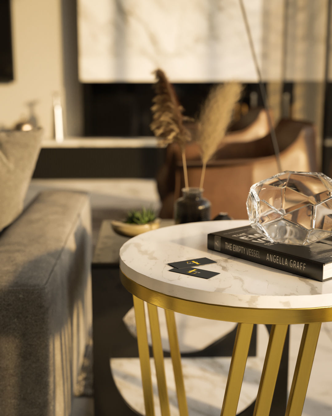 Modern coffee Table Free 3D model_1